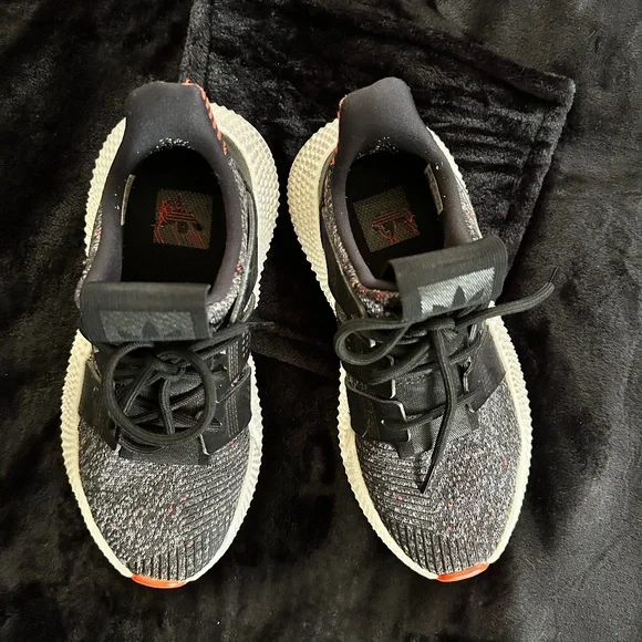 Adidas Originals Prophere Black/Solar Red White AC8509 Women's US size 5.5 Shoes - Picture 6 of 12